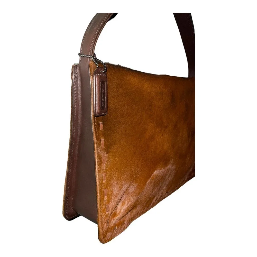 COACH RARE 2002  BRAIDED VINTAGE WEST END HOBO BAG 9446 EUC - Picture 4 of 16